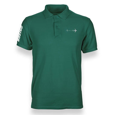 B747 DESIGNED POLO SHIRT THE AV8R
